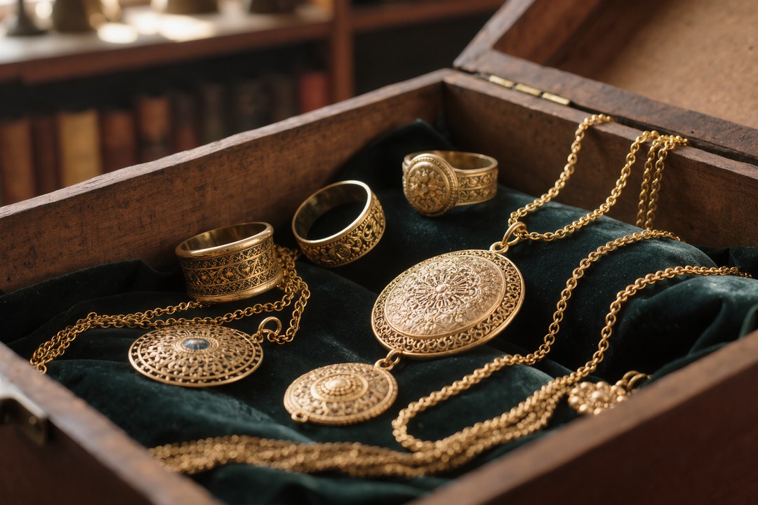 Photo Roman necklace
