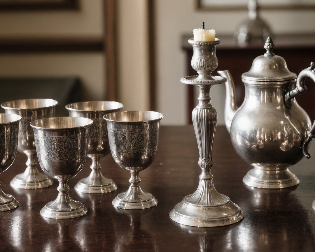 Photo Silver goblets