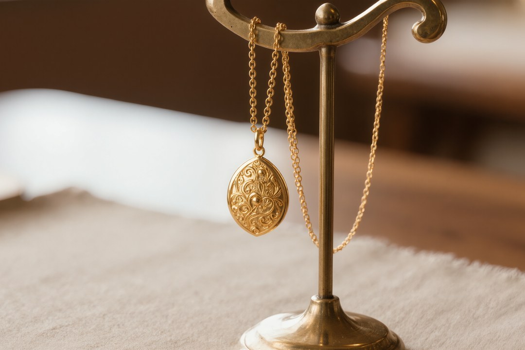 Photo Gold pendant