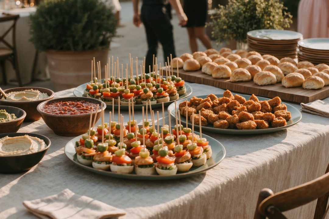 Photo Buffet table