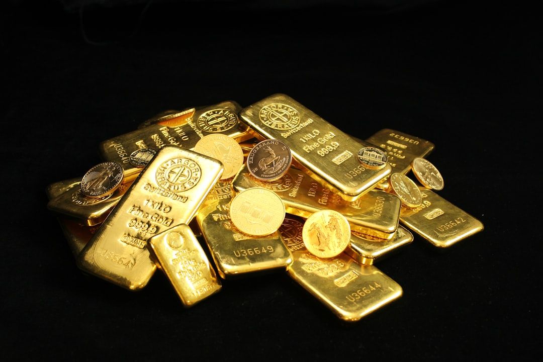 Photo Gold coins