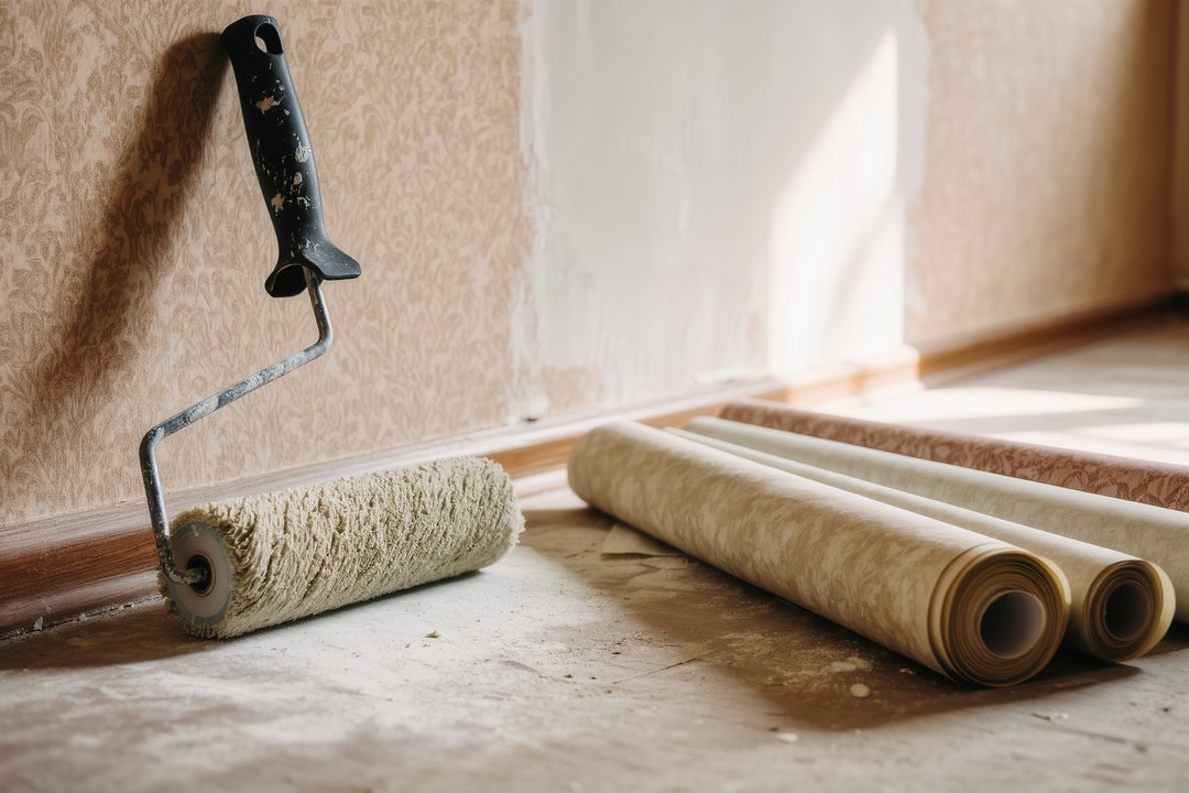 Photo Wallpapering Roller brush