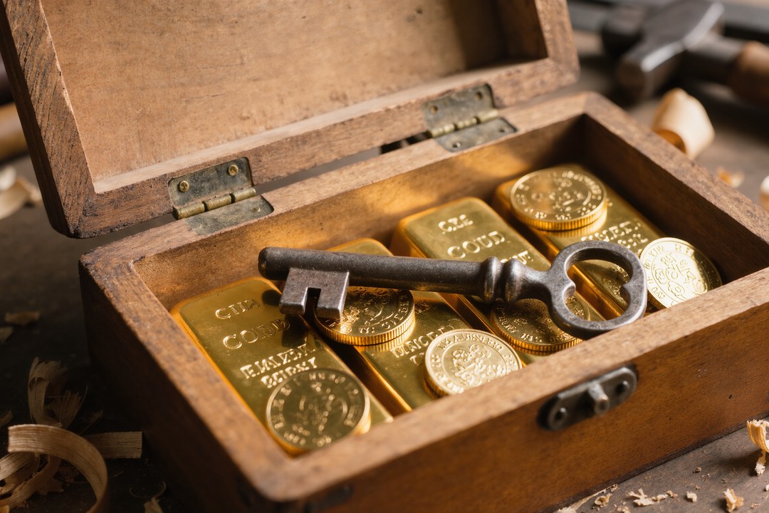 Photo Gold bars