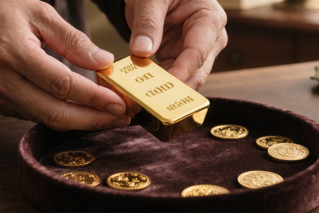 Photo Gold bars