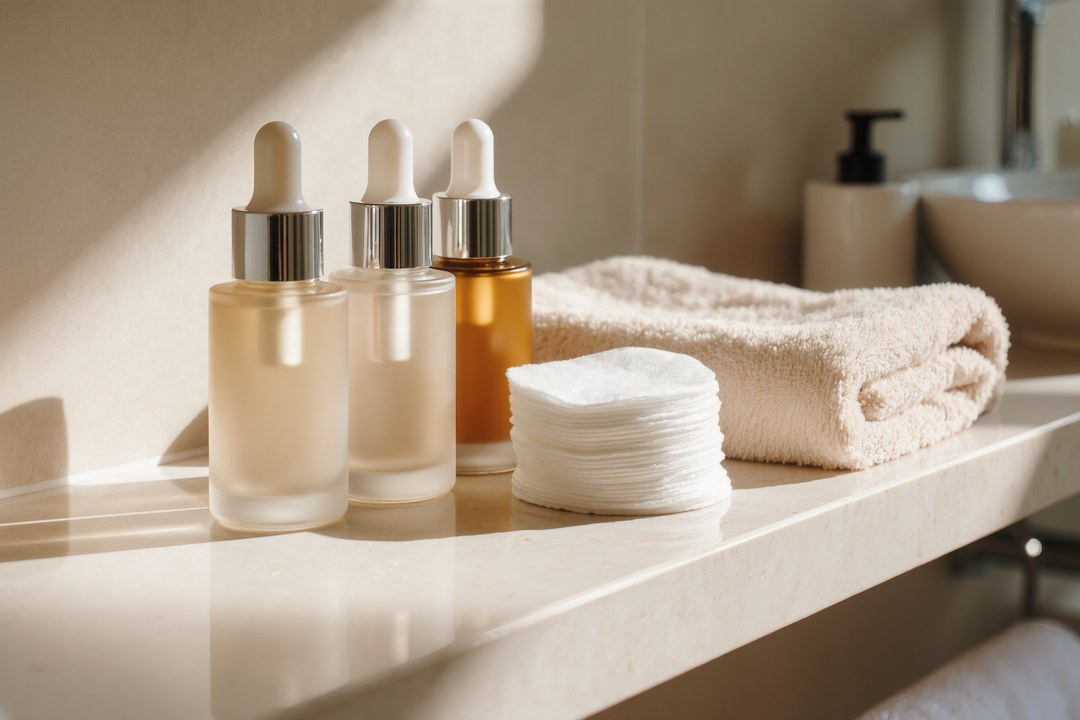 Photo Skin care routine