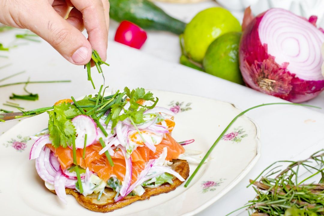 Photo Healthy plate