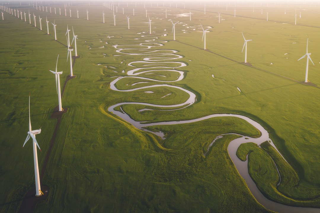 Photo Wind turbines