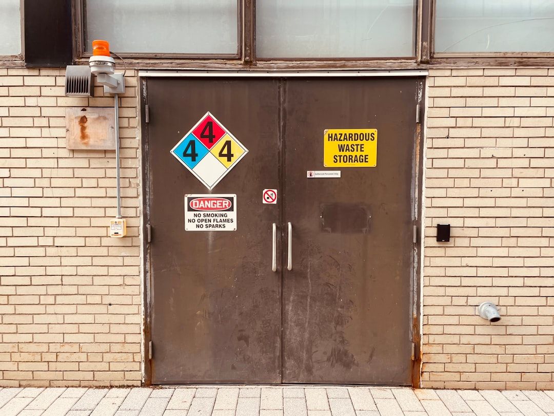 Photo Harsh chemicals
