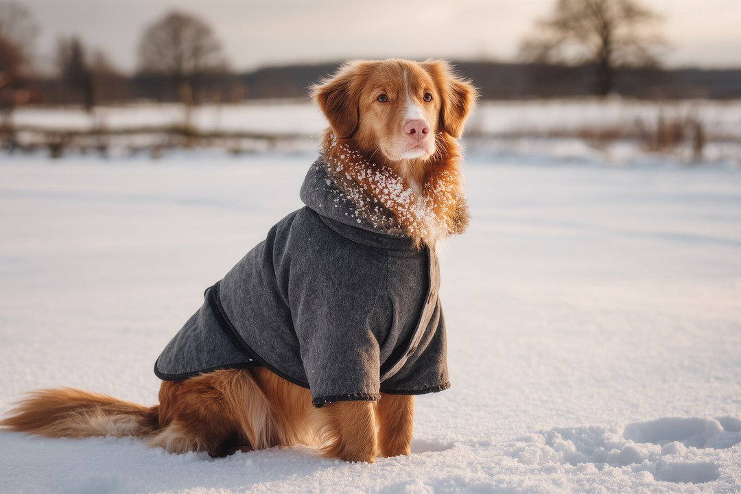 Photo Winter dog coat