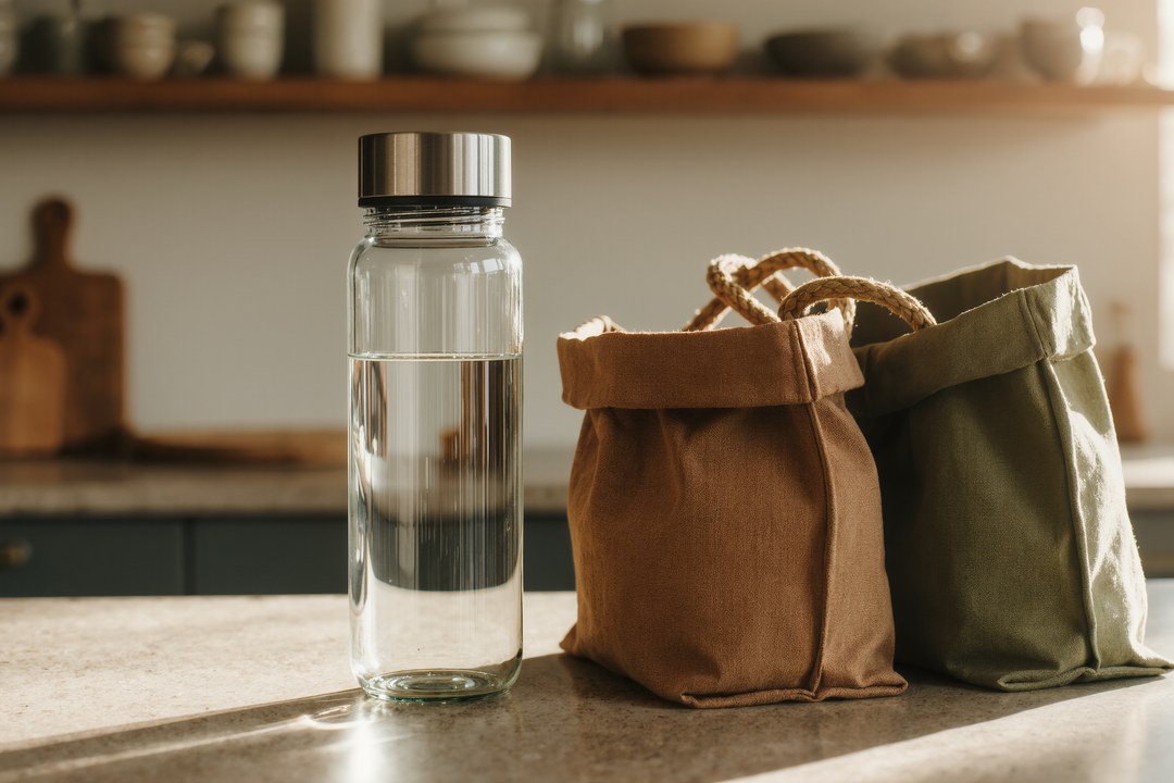 Photo Reusable water bottle