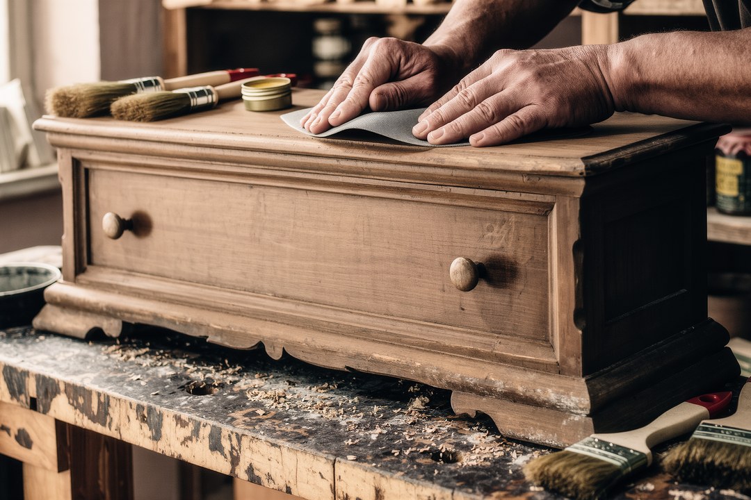 Photo Antique dresser