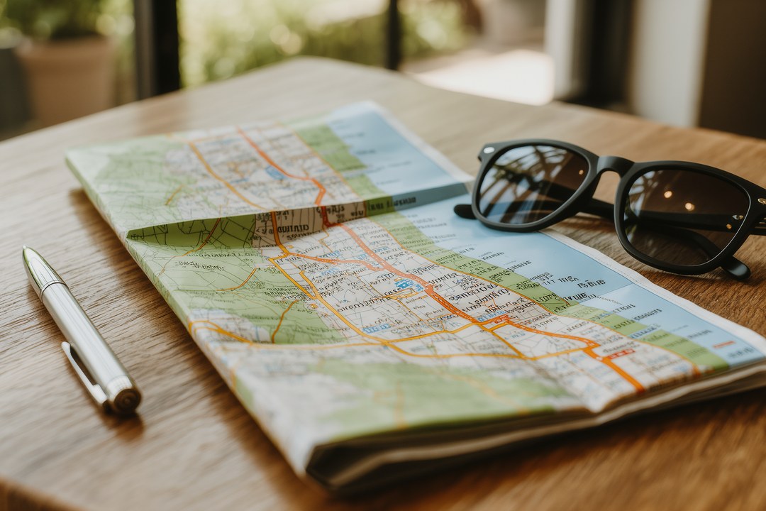 Photo Travel itinerary