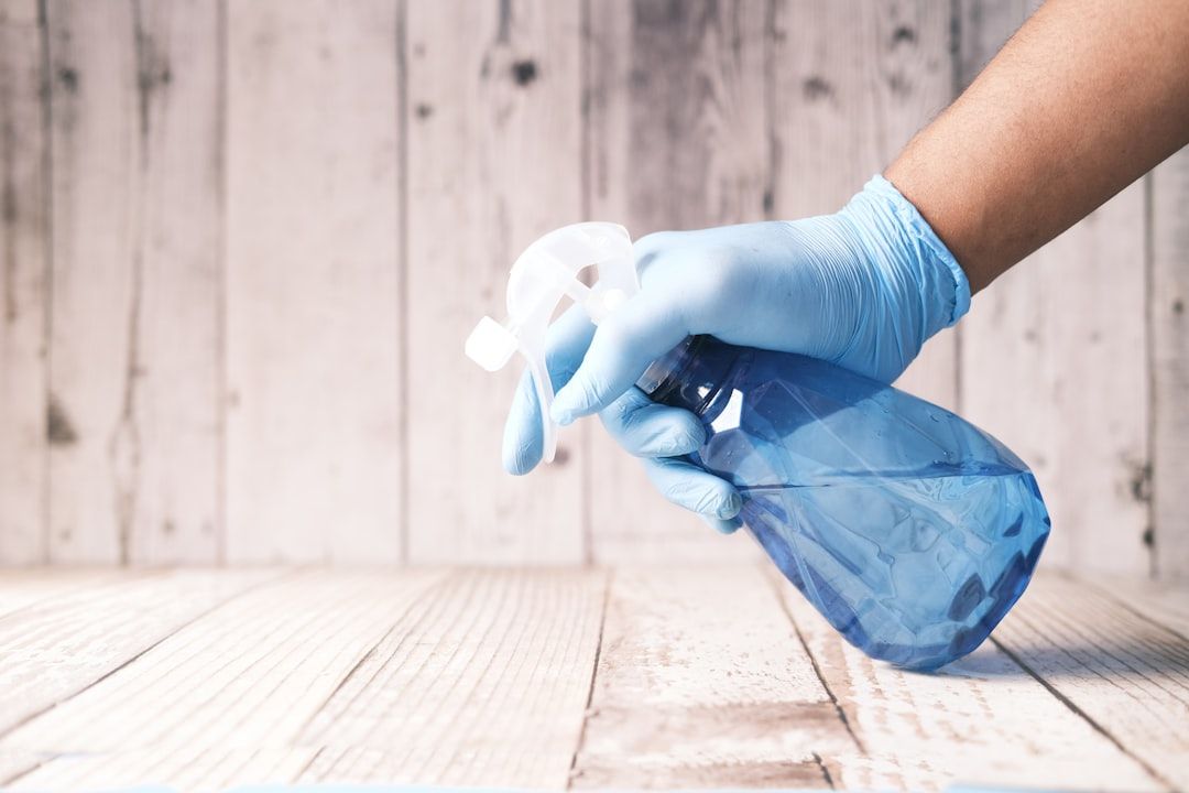Photo Eco-friendly cleaning products