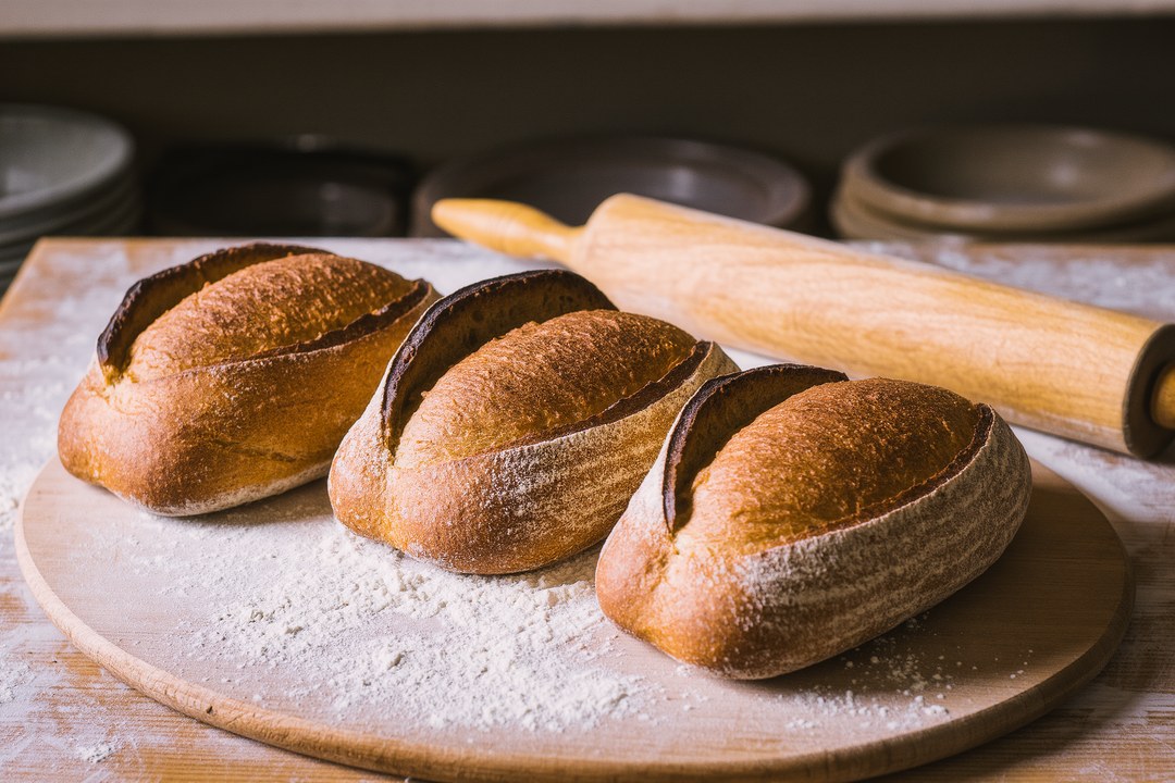 Photo Baking bread